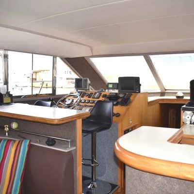 Vitech 50 vue poste de pilotage Empuriabrava